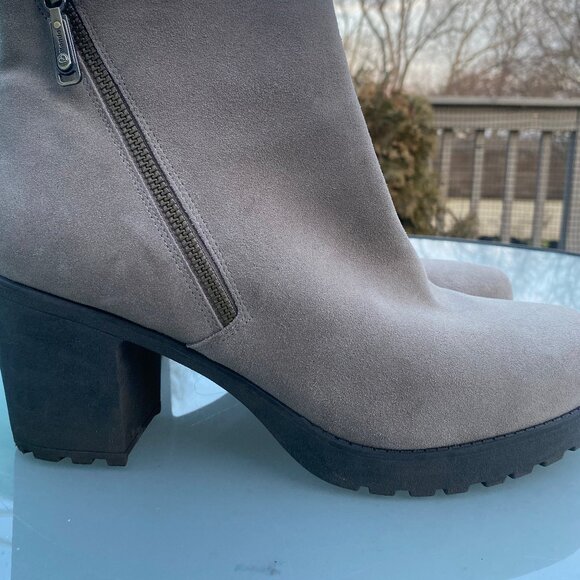Waterproof Platform Ankle Bootie Zippered	11 - Picture 4 of 8